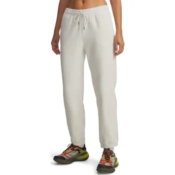 Dámské tepláky na volný čas Under Armour ICON TERRY VARSITY JOGGERS W bílé 6004858-110 - L | UK 5,5 | US 8