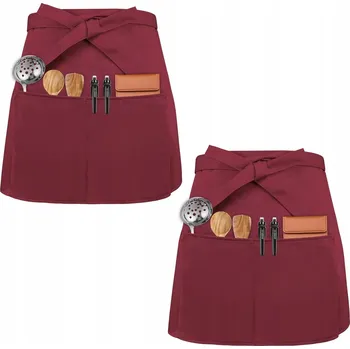 Kuchyňská zástěra KUCHYŇSKÁ ZÁSTĚRA 60 x 35 cm, ČÍŠNICKÁ ZÁSTĚRA x2, PRACOVNÍ ZÁSTĚRA