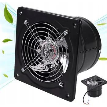 Domácí ventilátor Potrubní ventilátor 150mm Průmyslový axiální odsávací ventilátor tichý