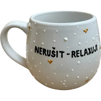 DANNY MADE Hrnek "Nerušit-relaxuji"