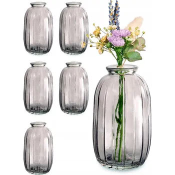 Váza Váza 6x VÁZA VÁZY NA KVĚTINY sklo 10,8 cm