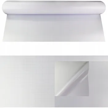 Tapeta Nábytková Fólie Samolepicí Bílá Matná 61 x 100 cm Fólie PVC na nábytek - metráž