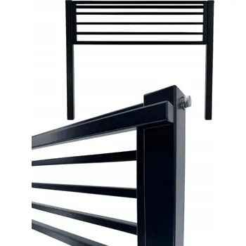 Zahradní lavice Skládací hřbitovní lavička nerezová ocel k zabetonování na hřbitov, 90 cm