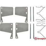 Sada příslušenství, obložení kotoučové brzdy BREMBO A 02 246