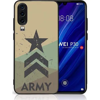 Pouzdro na tablet VSECHNONAMOBIL 123926 MY ART Ochranný obal pro Huawei P30 ARMY (236)