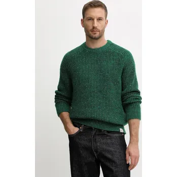 Dámský svetr Svetr s příměsí vlny Calvin Klein Jeans LV04RD311G zelená 79X, vel. S