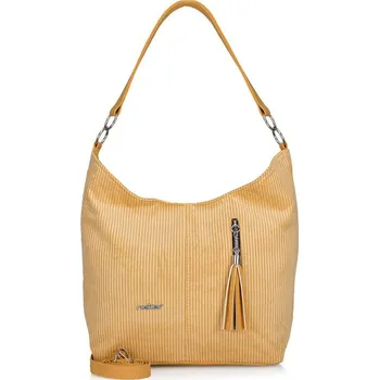 Kabelka Dámská kabelka RIEKER C2444-189/32-203/40 žlutá W5 -UNI-