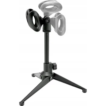 Mikrofon MIKROFONNÍ STATIV STOJÁNEK NA MIKROFON NA STŮL NASTAVITELNÝ 18-25 cm