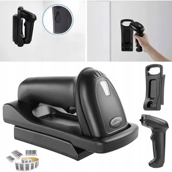 Kancelářská technika Bezdrátový 2D snímač čárových kódů se stojanem a dokovací stanicí