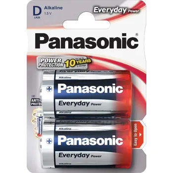 Článková baterie PANASONIC LR20 2BP D Ev Power alk