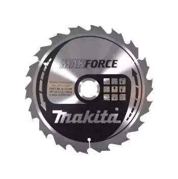 Okružní pila B-32166 Kotouč pilový dřevo MAKFORCE 235x2.6x30mm 18Z Makita