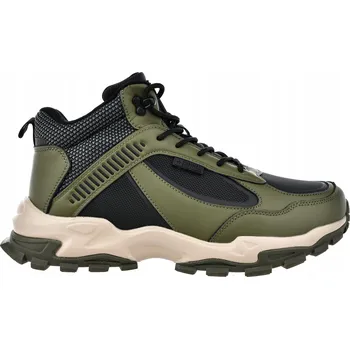 Pracovní obuv Pánské boty BIG STAR OO174507 khaki, velikost 41 EU