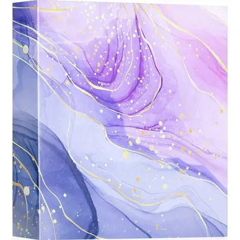 Fotoalbum FOTOALBUM NA 1000 FOTOGRAFIÍ Z EKO KŮŽE 10 x 15 cm FIALOVÉ XXL