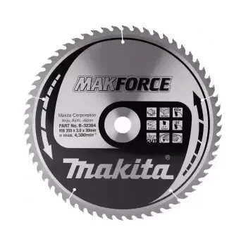 Pila B-32384 Kotouč pilový dřevo MAKFORCE 355x3x30mm 60Z Makita
