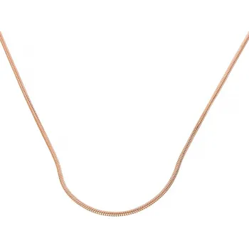 Souprava šperků MPM Dámský ocelový nerezový řetízek 6557 - růžově pozlacený SNE.6557.. (50cm) rose