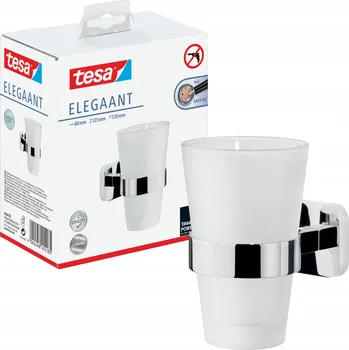 Držák na kartáček Držák na zubní kartáčky BEZ VRTÁNÍ tesa