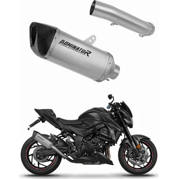 Výfuk pro motocykl GSX-S 750 2017-2020 výfuk tlumič titanový HP6 DOMINATOR