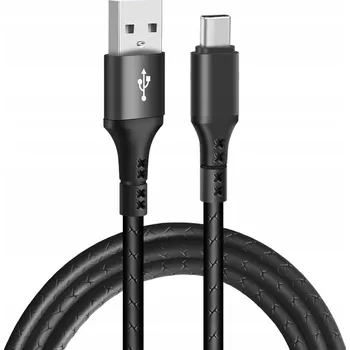 Datový kabel Kabel Extremestyle USB - USB 3.1 typ C, 0,3 m, černý