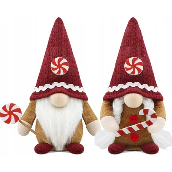 Vánoční dekorace ZIMNÍ SKŘÍTEK 2x VÁNOČNÍ SKŘÍTEK DEKORACE VÁNOCE SVÁTKY GNÓM