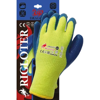 Pracovní rukavice Reis RIGLOTTER Winter rukavice odolné proti oděru a roztržení 10