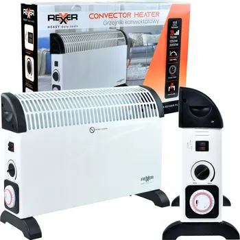 Přímotop Konvektorový ohřívač Rexxer 2000 W bílý