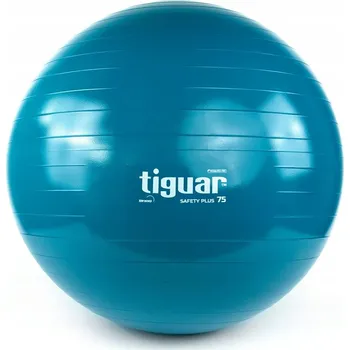 Gymnastický míč Klasický míč Tiguar 75 cm, odstíny modré