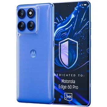 Pouzdro na mobilní telefon Motorola Edge 60 Pro - Průhledné pouzdro 3mk