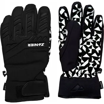 Rukavice Pětiprsté rukavice Zanier Spring.STX Černo-Bílé 8,5