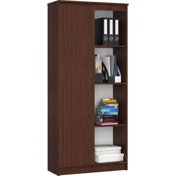 Knihovna Regál Akord 80 x 35 x 180 cm wenge