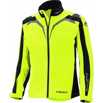 Moto bunda Textilní bunda Held Lady Rainblock Top Černá/Fluo Žlutá L