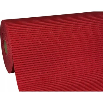 Koupelnová předložka Koupelnová rohož na metry Protiskluzový kobereček Červený Hladký 280x65 cm