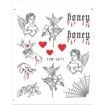 Vodolepka na nehty Yzw 3571 Samolepky