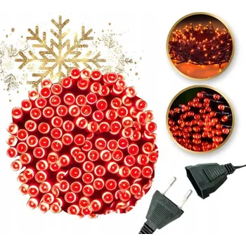 Vánoce Vánoční osvětlení na stromeček Ecarla do interiéru 22 m, 201 - 300 světýlek