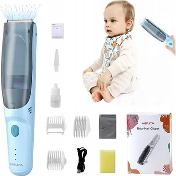 Holicí strojek STROJEK NA VLASY PRO DĚTI S ODSÁVÁNÍM VLASŮ, TICHÝ C1