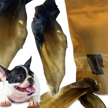 Pamlsek pro psa Žvýkací hračka pro psa - Jelení ucho přírodní