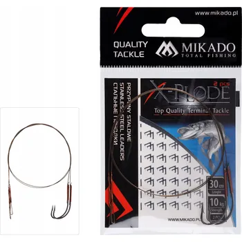 Ocelové lanko Mikado ZG11-027 ocel 10 kg 30 cm