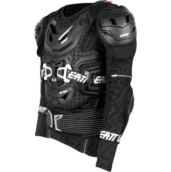 Motocyklový chránič hrudi a pátěře LEATT chránič na záda a hrudník - BODY PROTECTOR 5.5 - černá 2XL