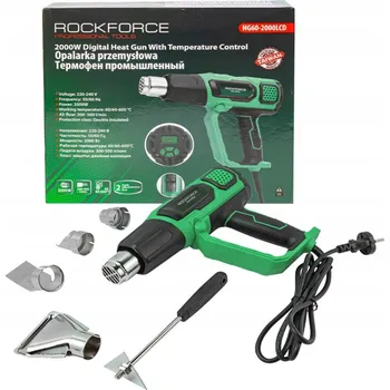Horkovzdušná pistole Horkovzdušná Pistole Rockforce 2000 W 220 V 600 °C
