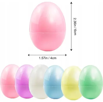 Velikonoční dekorace VELIKONOČNÍ VEJCE x24 BAREVNÁ VEJCE K NAPLNĚNÍ NA Velikonoce MATNÁ