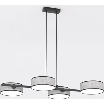 Emibig DRUMZ 4 GRAY Závěsné/stropní svítidlo Černé. šedé E14 10W MAX LED Š