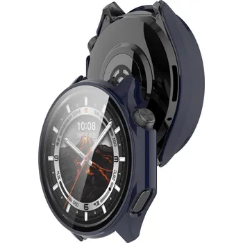 Pouzdro na mobilní telefon Pouzdro s vestavěným sklem Bizon pro OnePlus Watch 3/Oppo Watch X2, kryt