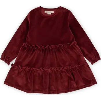 Dívčí šaty Dívčí šaty Konges Sløjd JINGLE DRESS GRS KS101995 červená 33X, vel. 98