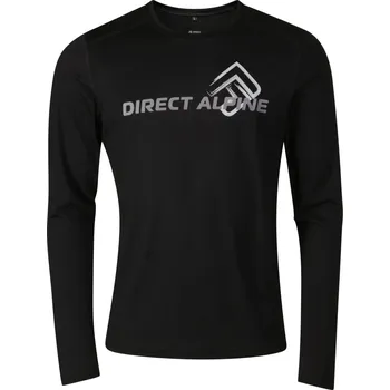 Pánské tričko Pánské merino triko Direct Alpine FURRY LONG black (DA large sign) XXL