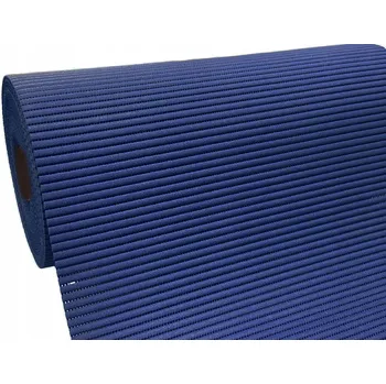 Koupelnová předložka Koupelnová rohož na metry Protiskluzová Modrá Hladká 180x65 cm