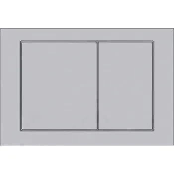 Splachovací tlačítko Splachovací tlačítko pro WC Kk-Pol M05 stříbrné