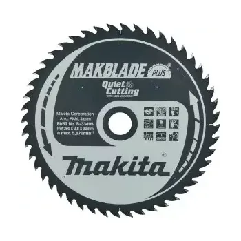Pilový kotouč B-33495 Kotouč pilový dřevo MAKBLADEplus 260x2.8x30mm 48Z Makita