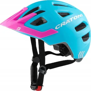 Cyklistická přilba Helma Cratoni Maxster Pro - modrá/ Pink matná