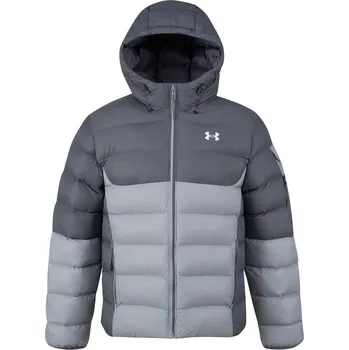 Pánská casual bunda Pánská bunda na volný čas Under Armour SPORTSWEAR PUFF JACKET šedá 6006360-025 - L | UK 12 | US 13