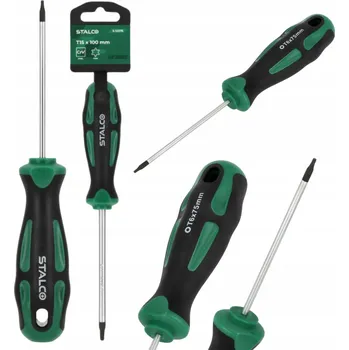 Šroubovák ŠROUBOVÁK TORX T20 x 100 MM CrV STALCO S-12378