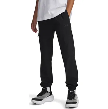 Dětské tepláky na volný čas Under Armour B UNSTOPPABLE WOVEN JOGGERS černé 6003747-001 - YL | UK 14 | US 15